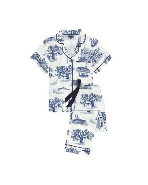 NEW ORLEANS TOILE PAJAMA PANTS SET