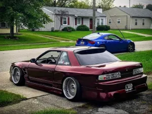 Nissan 240SX S13 Coupe / Convertible (Pop Up) 1989-1994 Bsport Style 4 Piece Polyurethane Full Body Kit