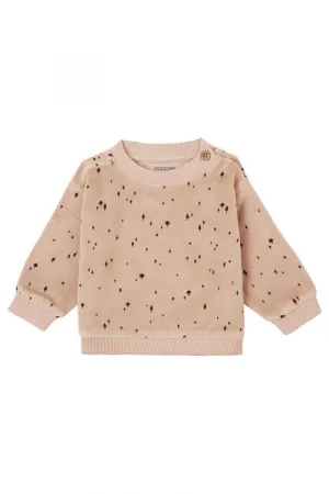 Noppies Baby Long Sleeve Gaspe Sweatshirt - Mushroom