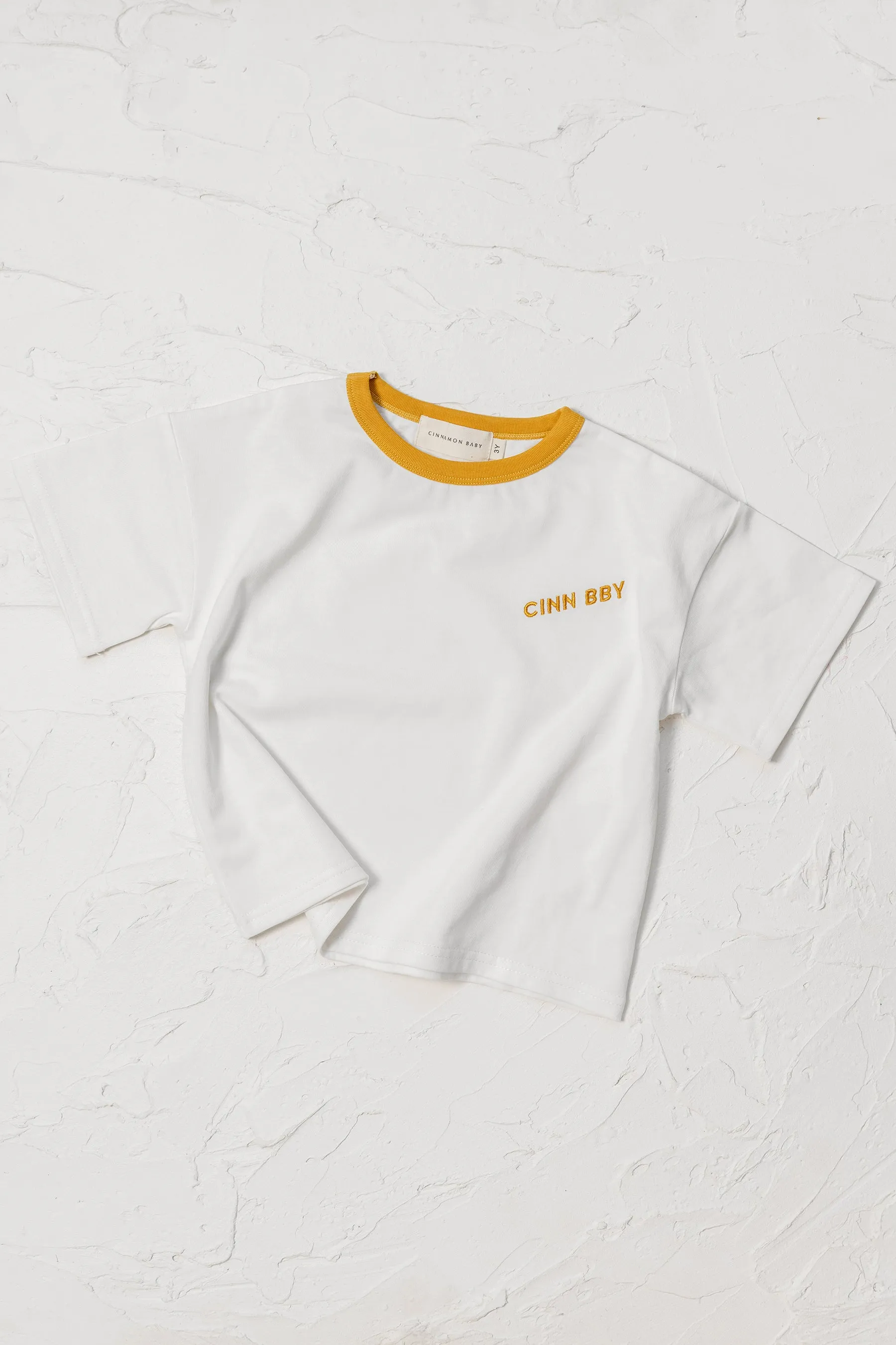 Organic Cotton Tee - Mustard
