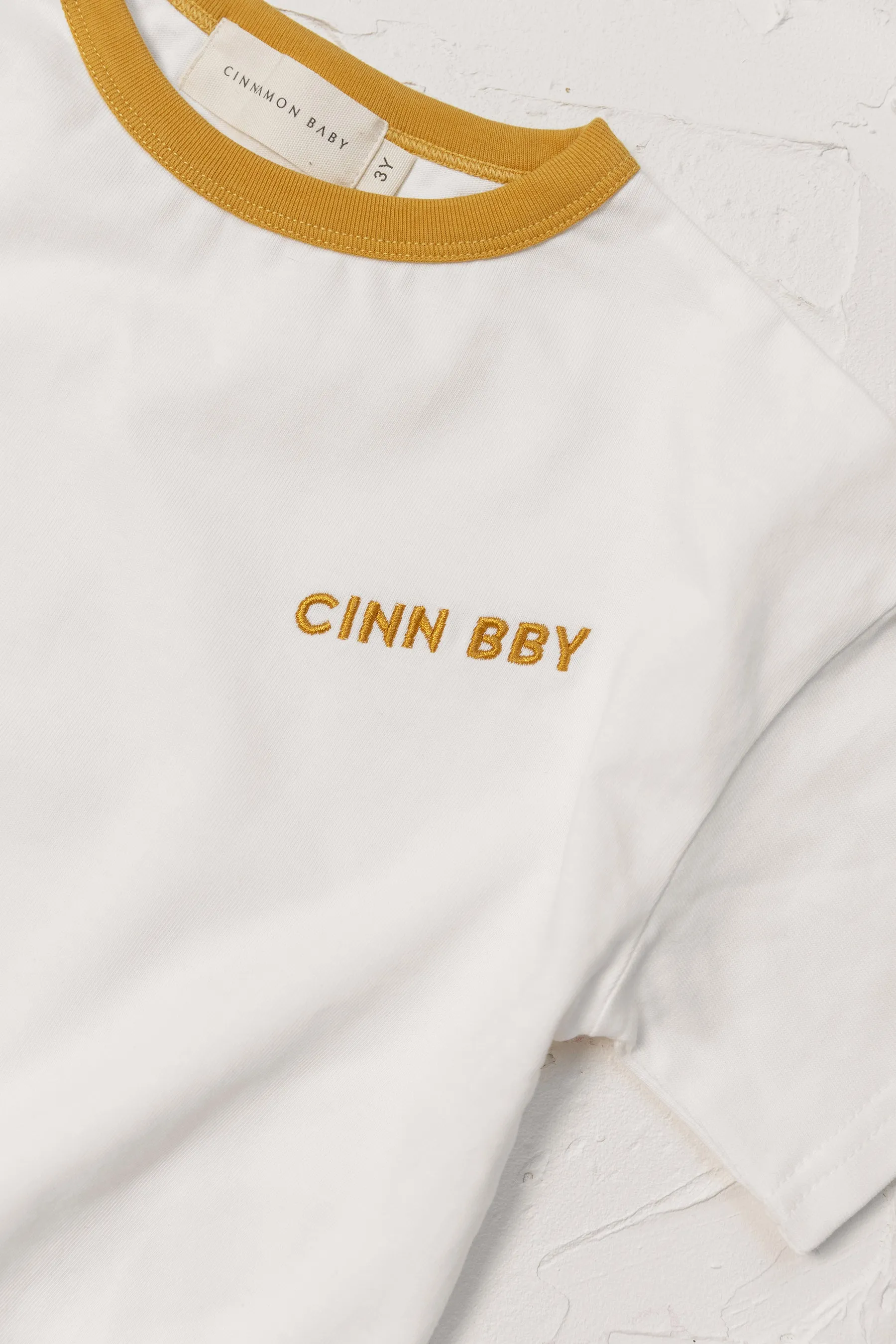 Organic Cotton Tee - Mustard
