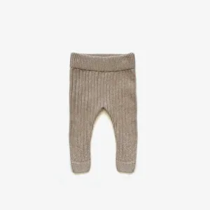 Organic Cotton Thick Knit Leggings l Chai