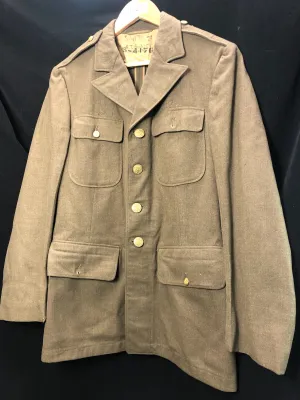 Original WW2 US Army Class A Dress Jacket 1942 - Private Ryan Prop - 39" Regular