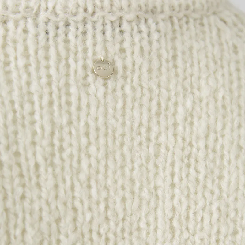 OUI 91965 Jumper in Off White