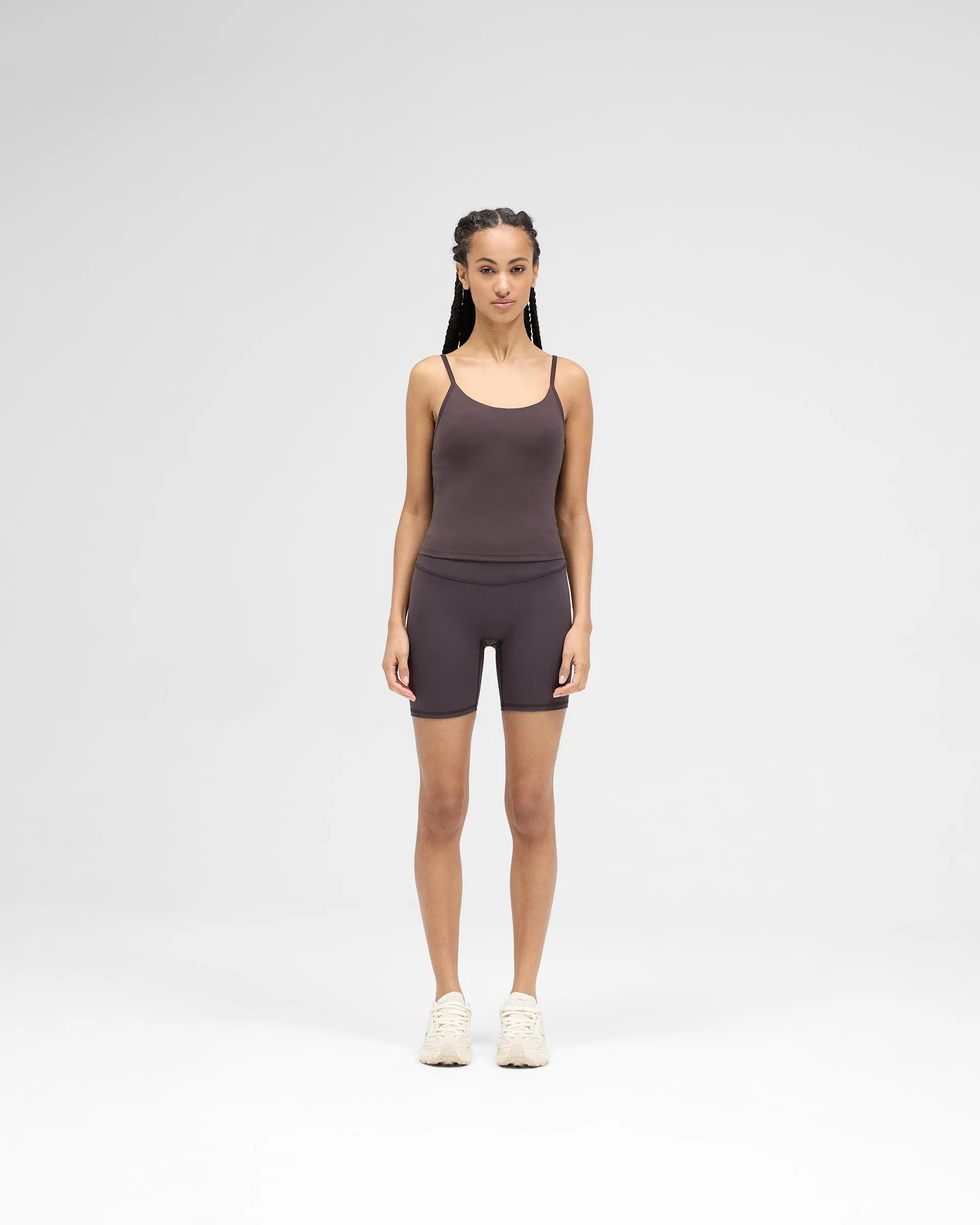 Owners Club Longerline Bike Short - Black Coffee