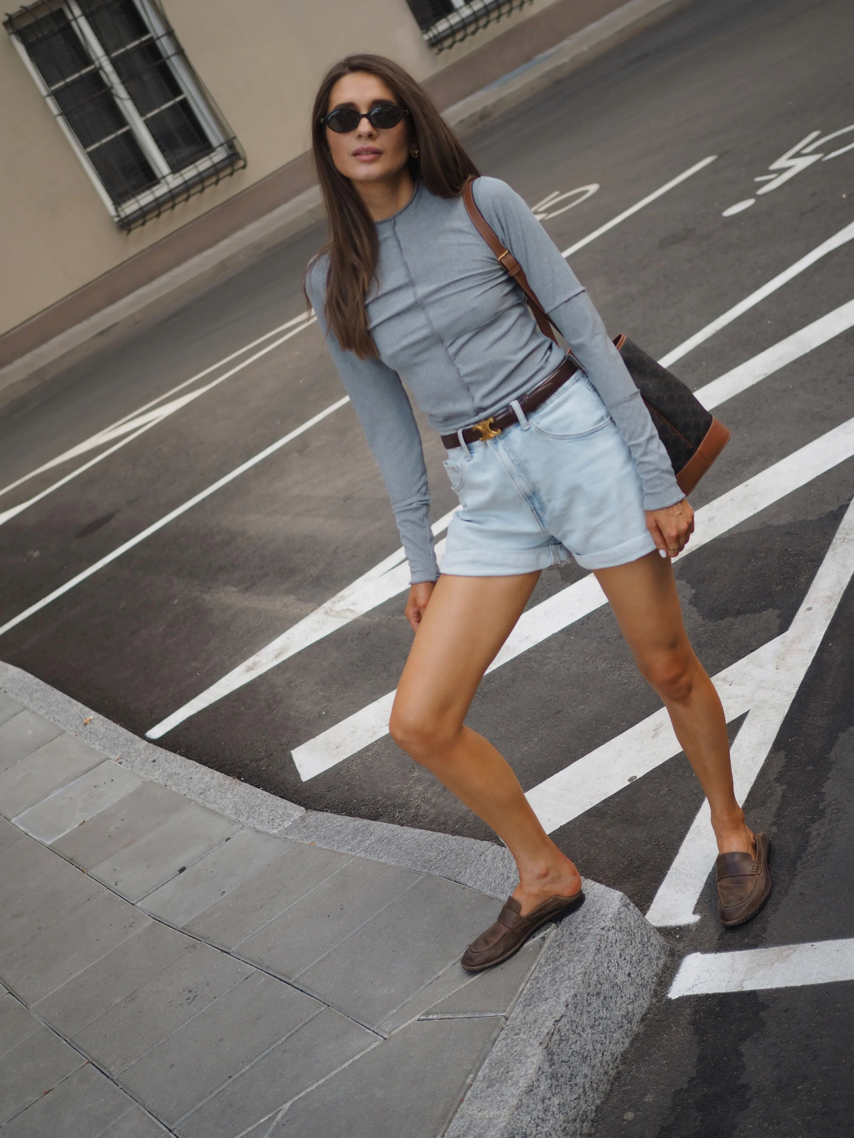PERFECT LONGSLEEVE in Gray