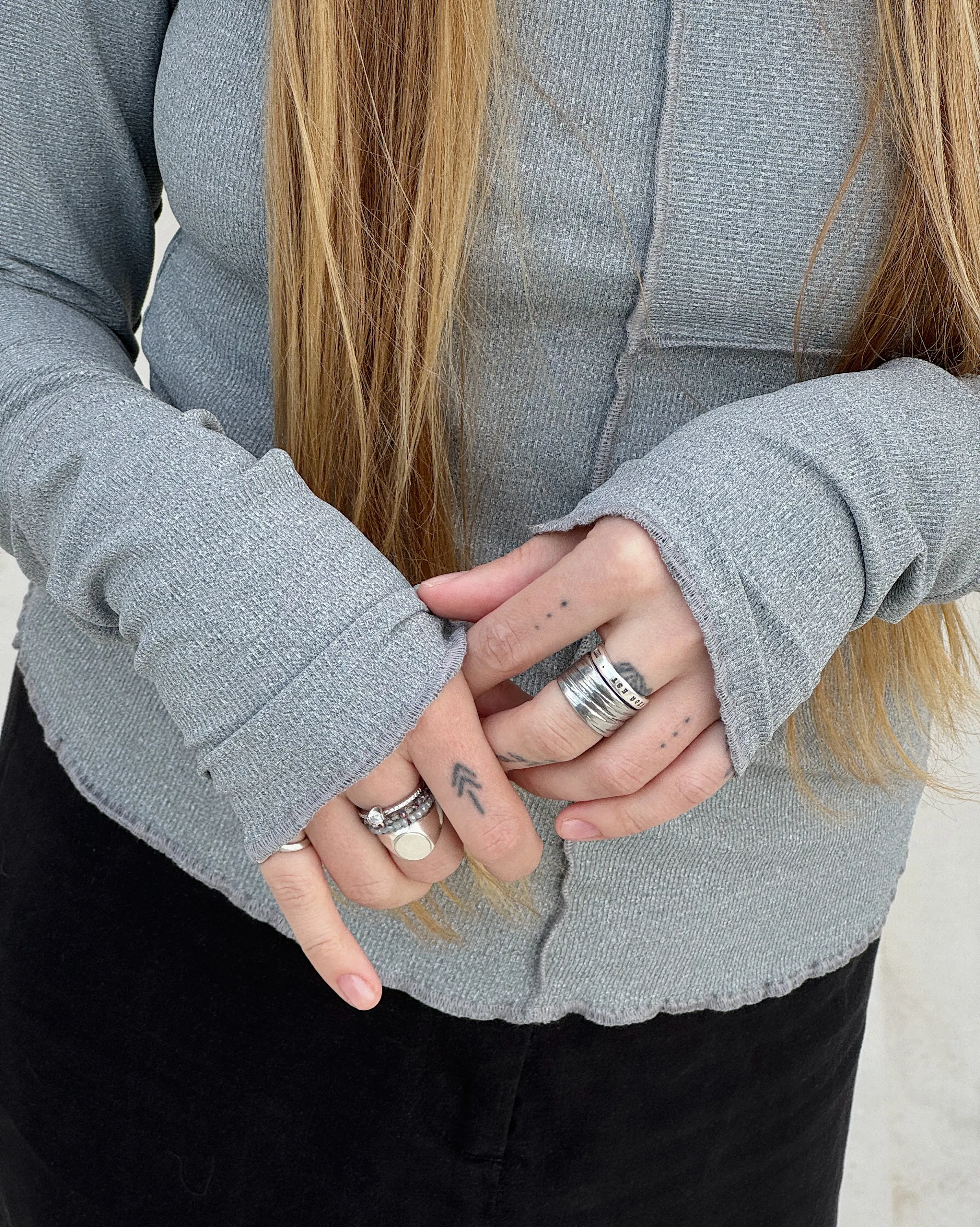 PERFECT LONGSLEEVE in Gray