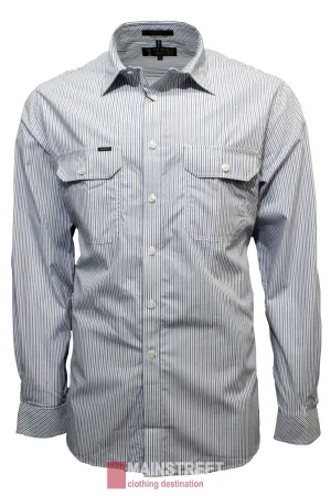 Pilbara Stripe Double Pocket Shirt