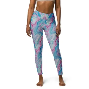 Pink & Blue Swirl