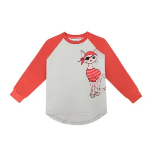 Piracat Raglan Top - HURRY! Only 2 left