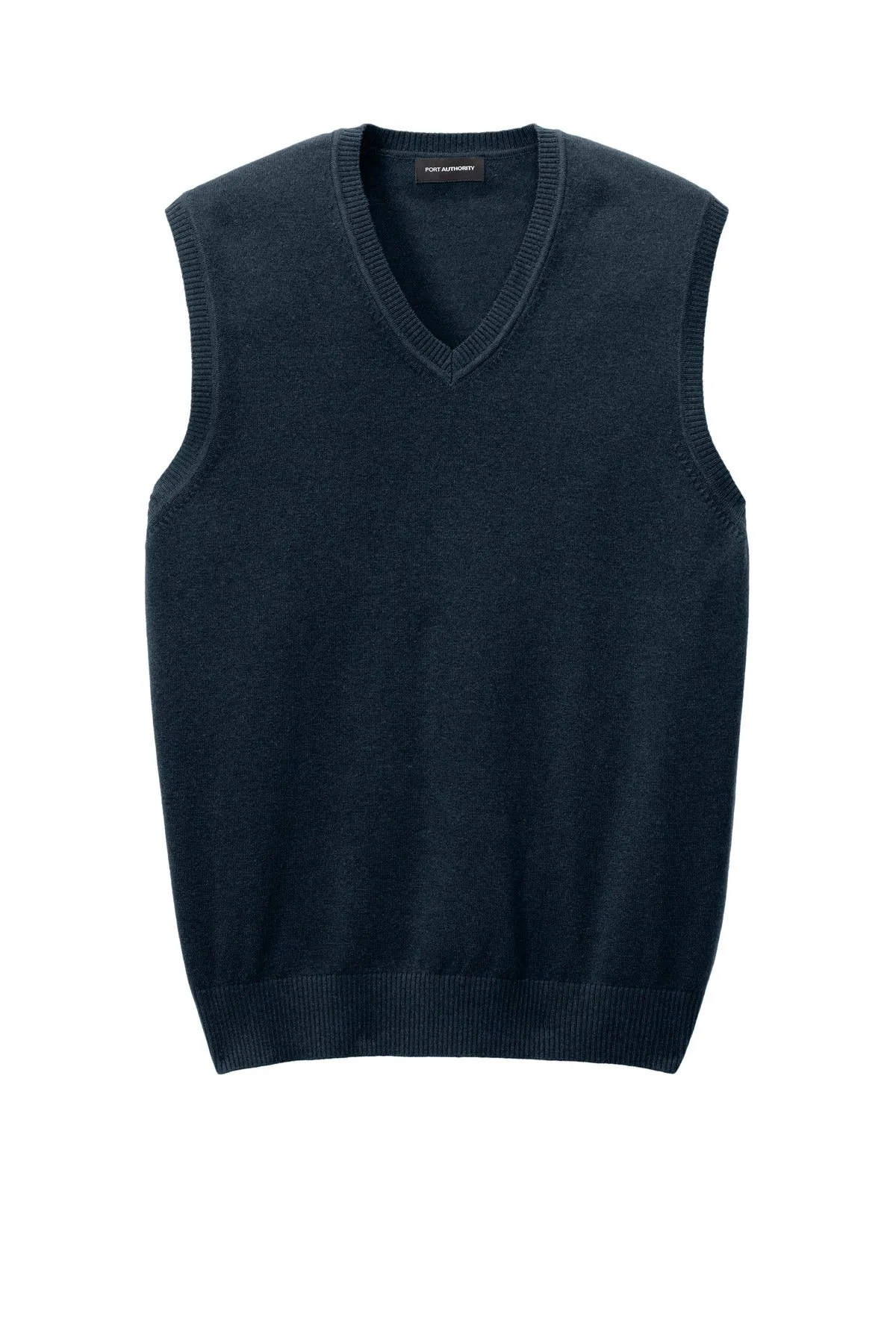 Port Authority Easy Care Sweater Vest SW2860 River Blue Navy