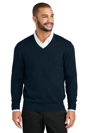 Port Authority Easy Care V-Neck Sweater SW2850 River Blue Navy