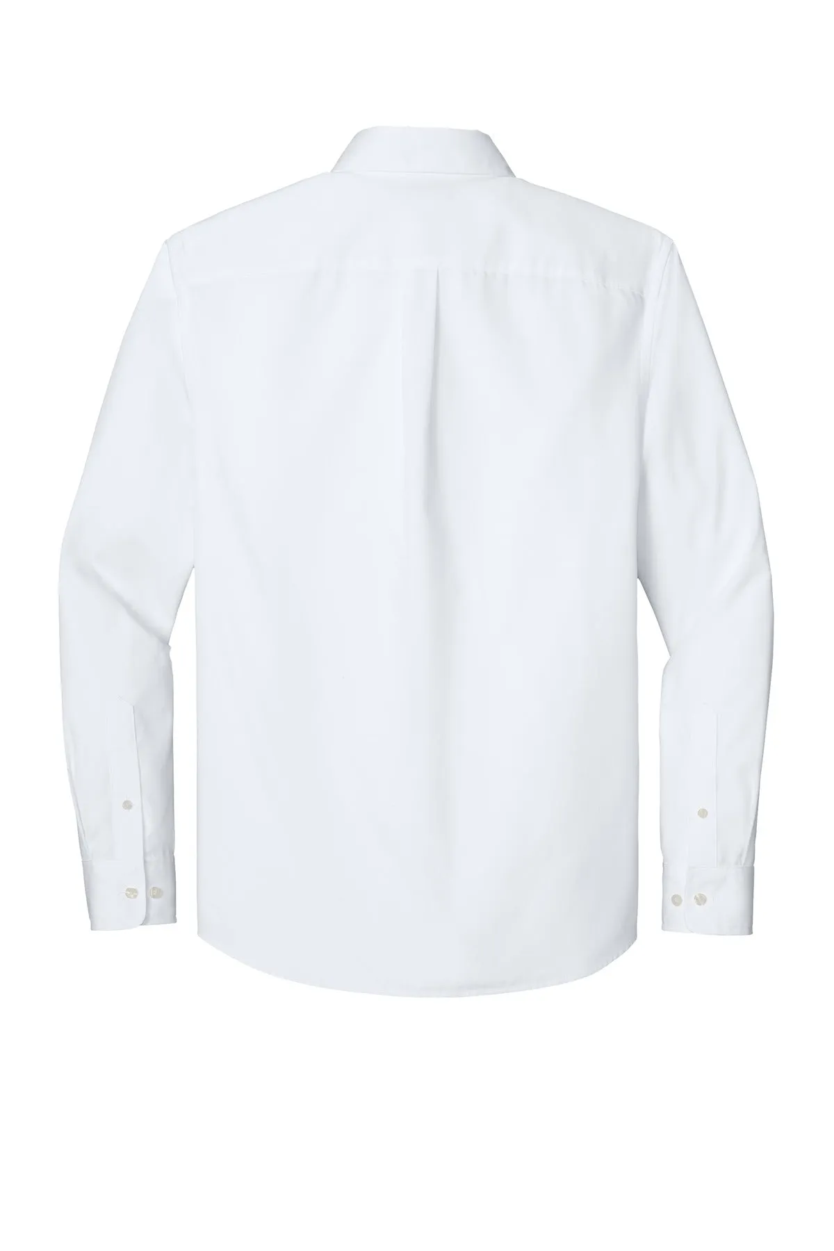 Port Authority Long Sleeve Nailhead Easy Care Shirt W816 White