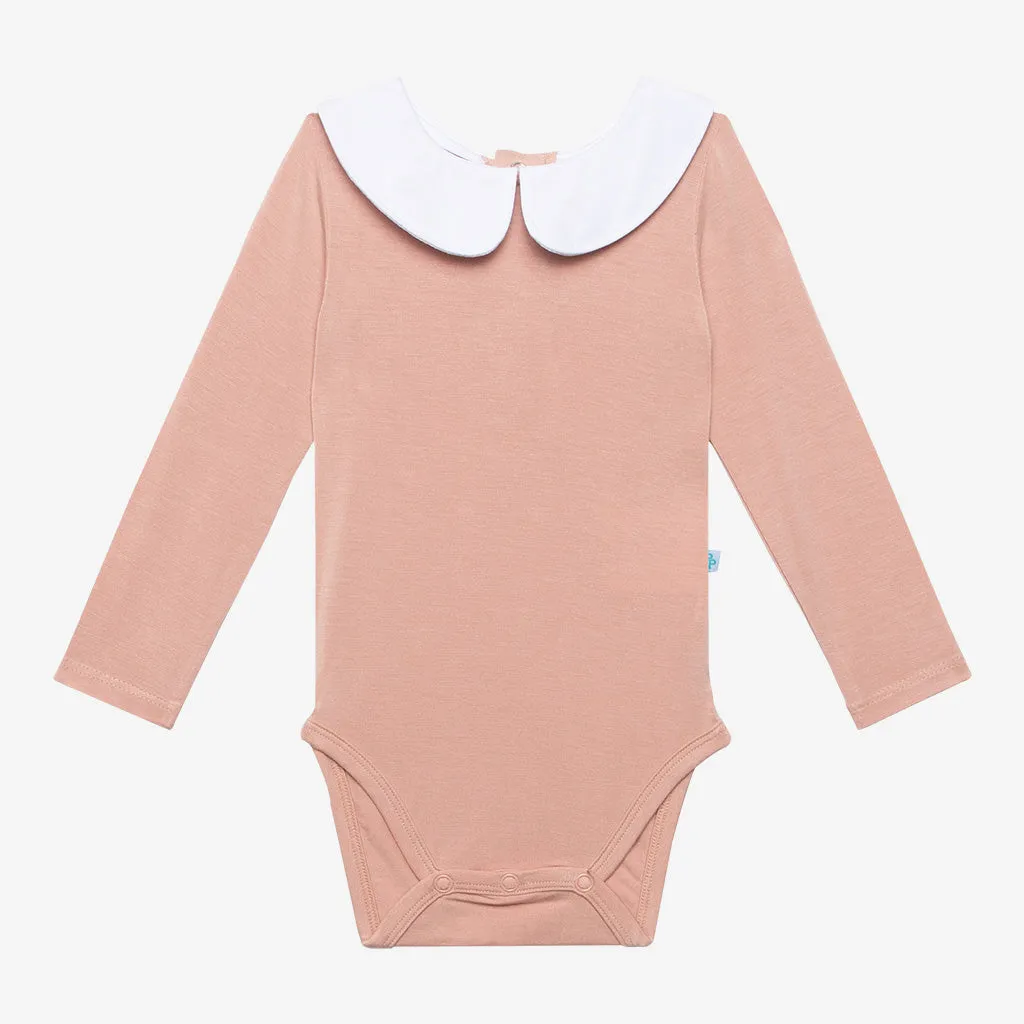 Posh Peanut Carmen L/S Peterpan Collar Bodysuit & Skirted Legging Set