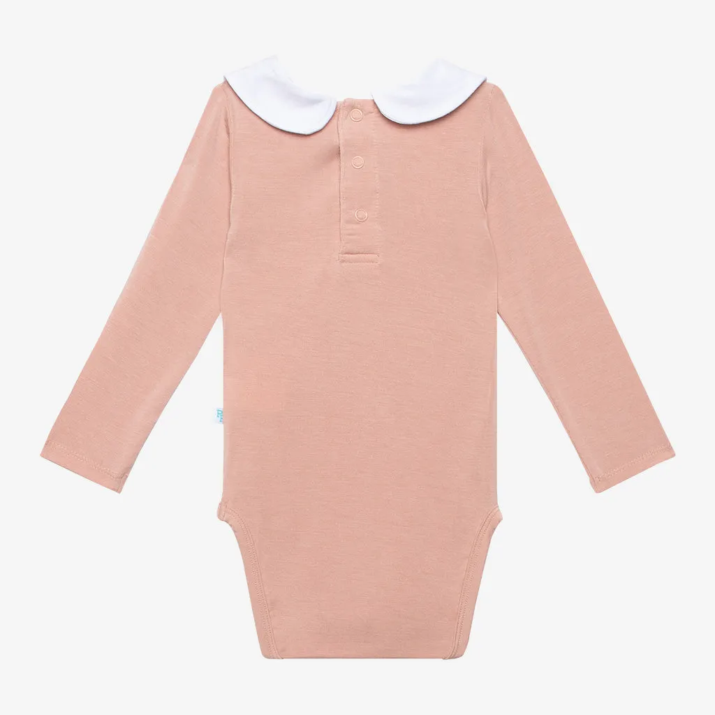 Posh Peanut Carmen L/S Peterpan Collar Bodysuit & Skirted Legging Set