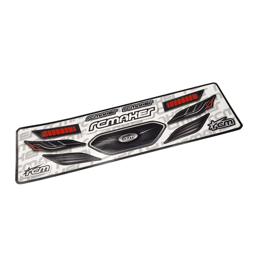 Premium Pre-Cut Light/Grill Body Decal Sheet for 1/10th Onroad - External