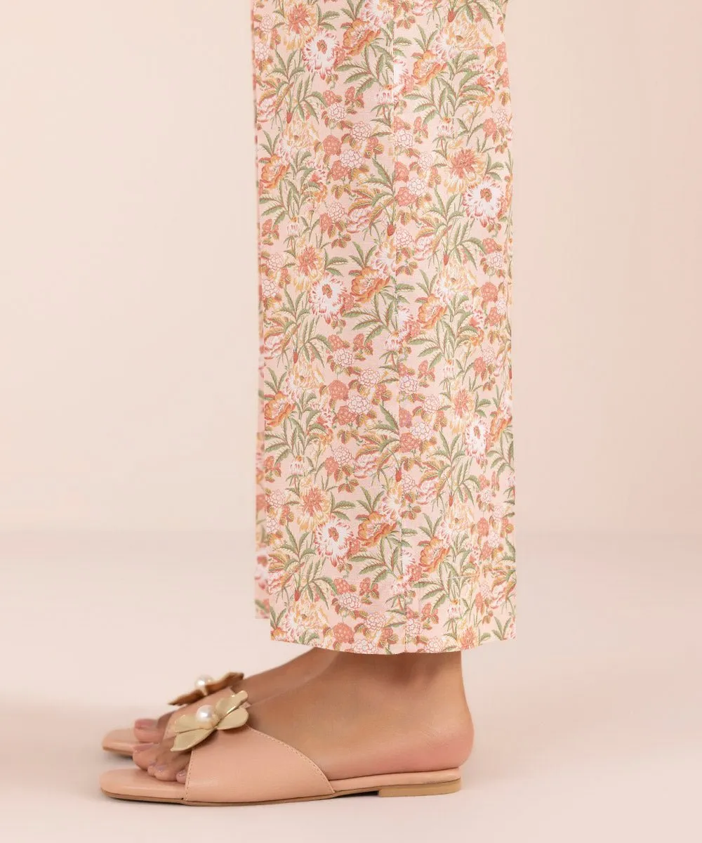 Printed Cambric Pants