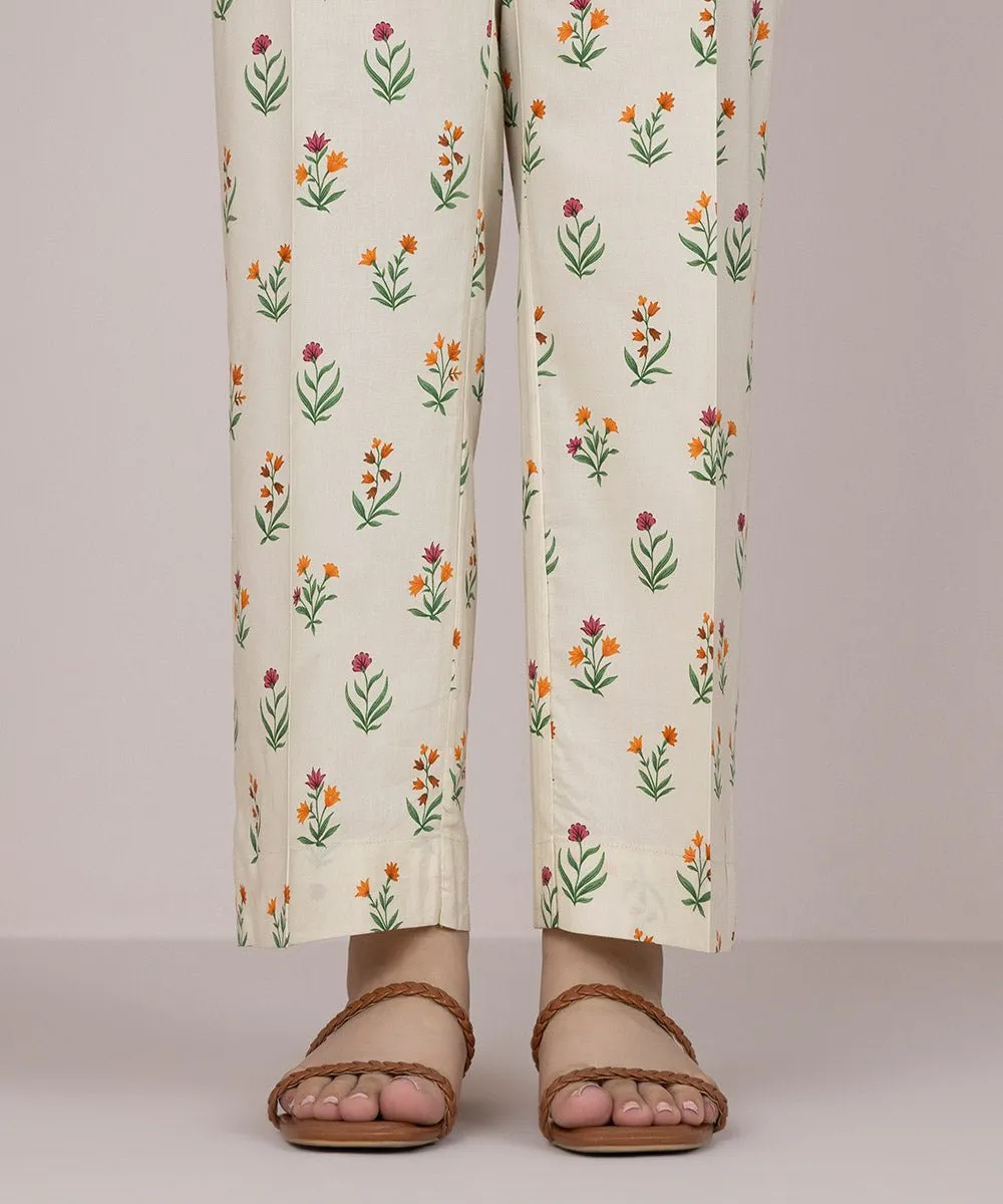 Printed Cambric Pants