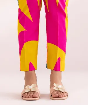 Printed Cotton Pants