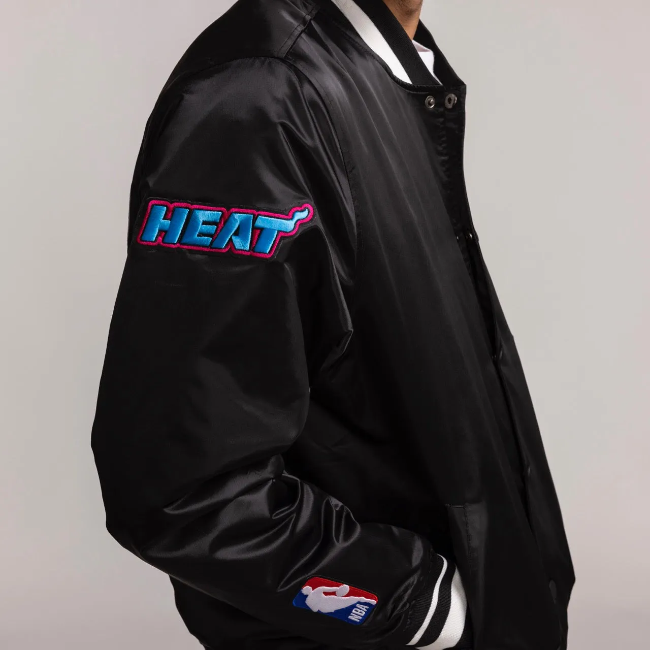 Pro Standard Miami HEAT Original Vice Satin Jacket