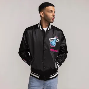 Pro Standard Miami HEAT Original Vice Satin Jacket