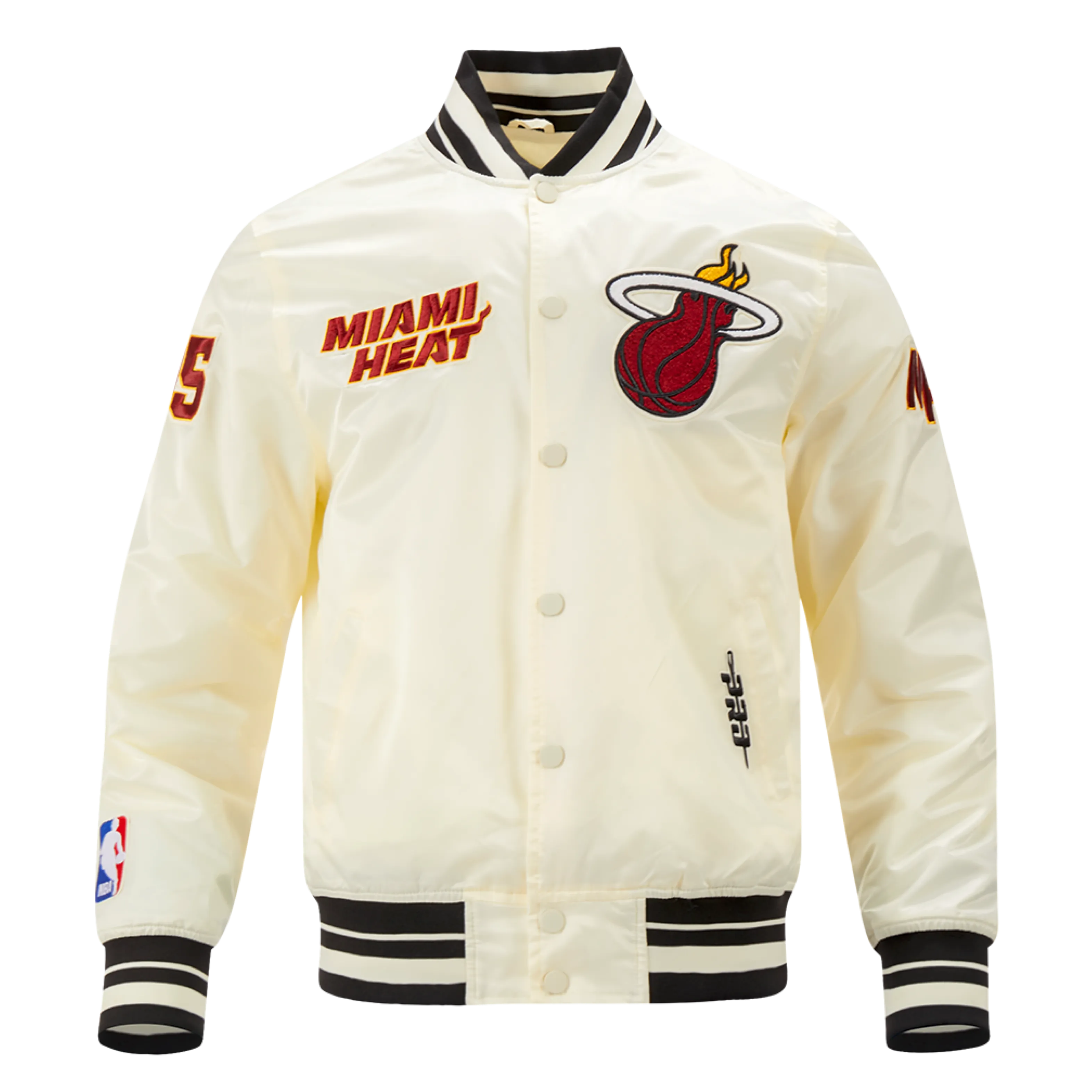 Pro Standard Miami HEAT Satin Jacket