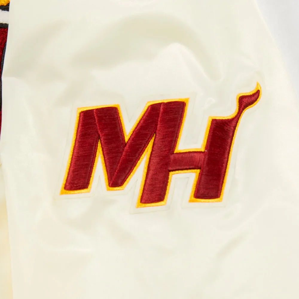 Pro Standard Miami HEAT Satin Jacket