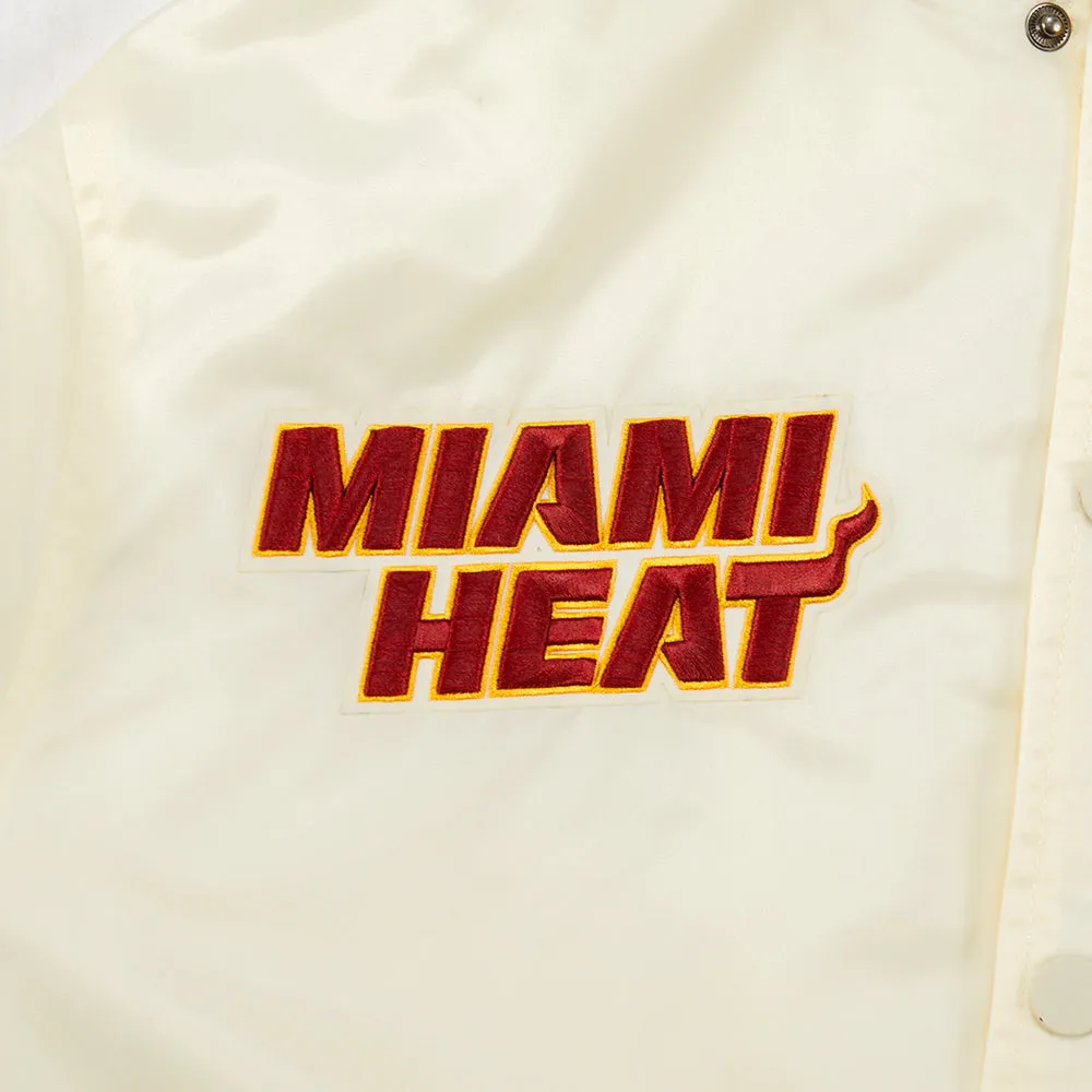 Pro Standard Miami HEAT Satin Jacket