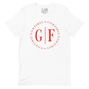 "GOD FIRST CIRCLE" T-Shirt "WHITE"