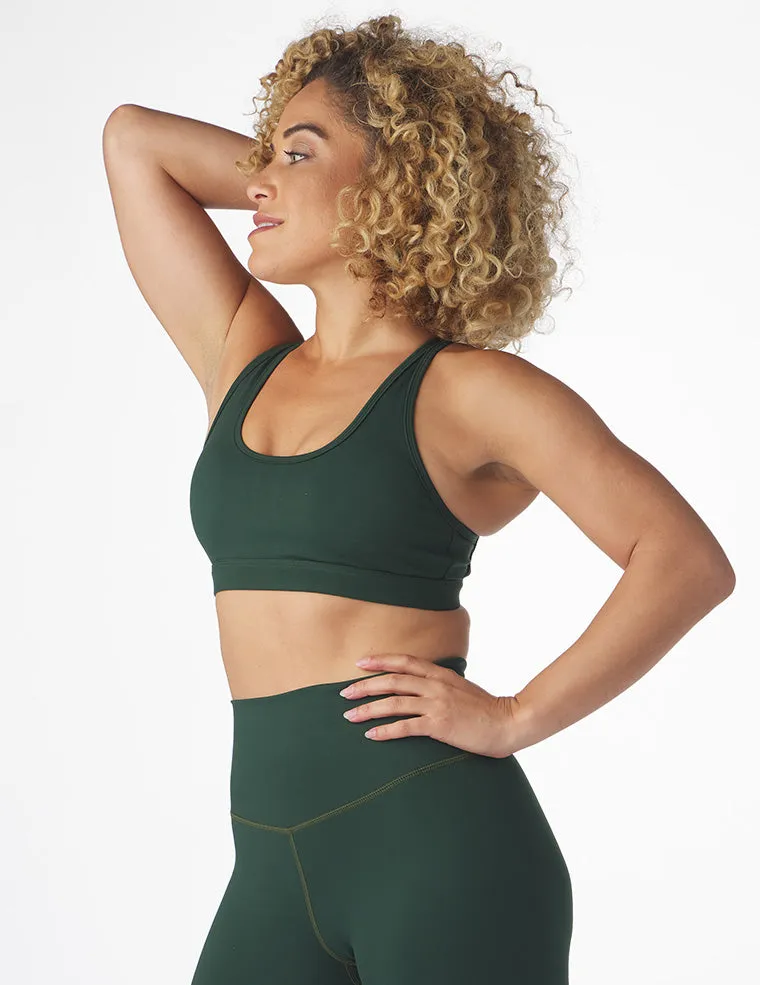 REPREVE™ Habit Former Bra: Forest
