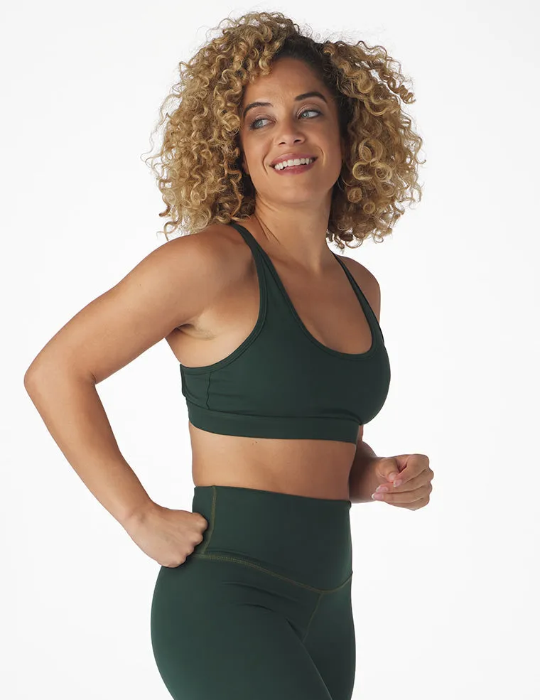 REPREVE™ Habit Former Bra: Forest