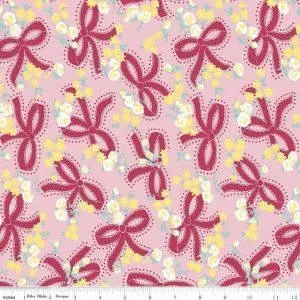 Riley Blake - Dainty Darling - Bow - Pink