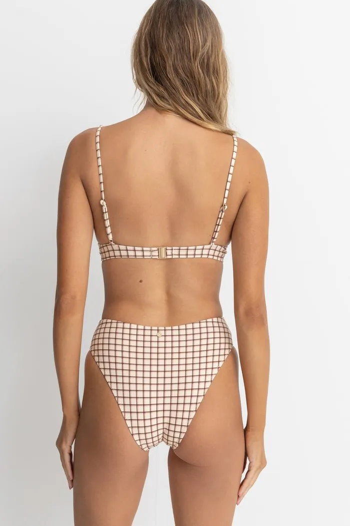 RUMI CHECK UNDERWIRE TOP