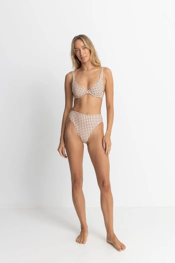 RUMI CHECK UNDERWIRE TOP