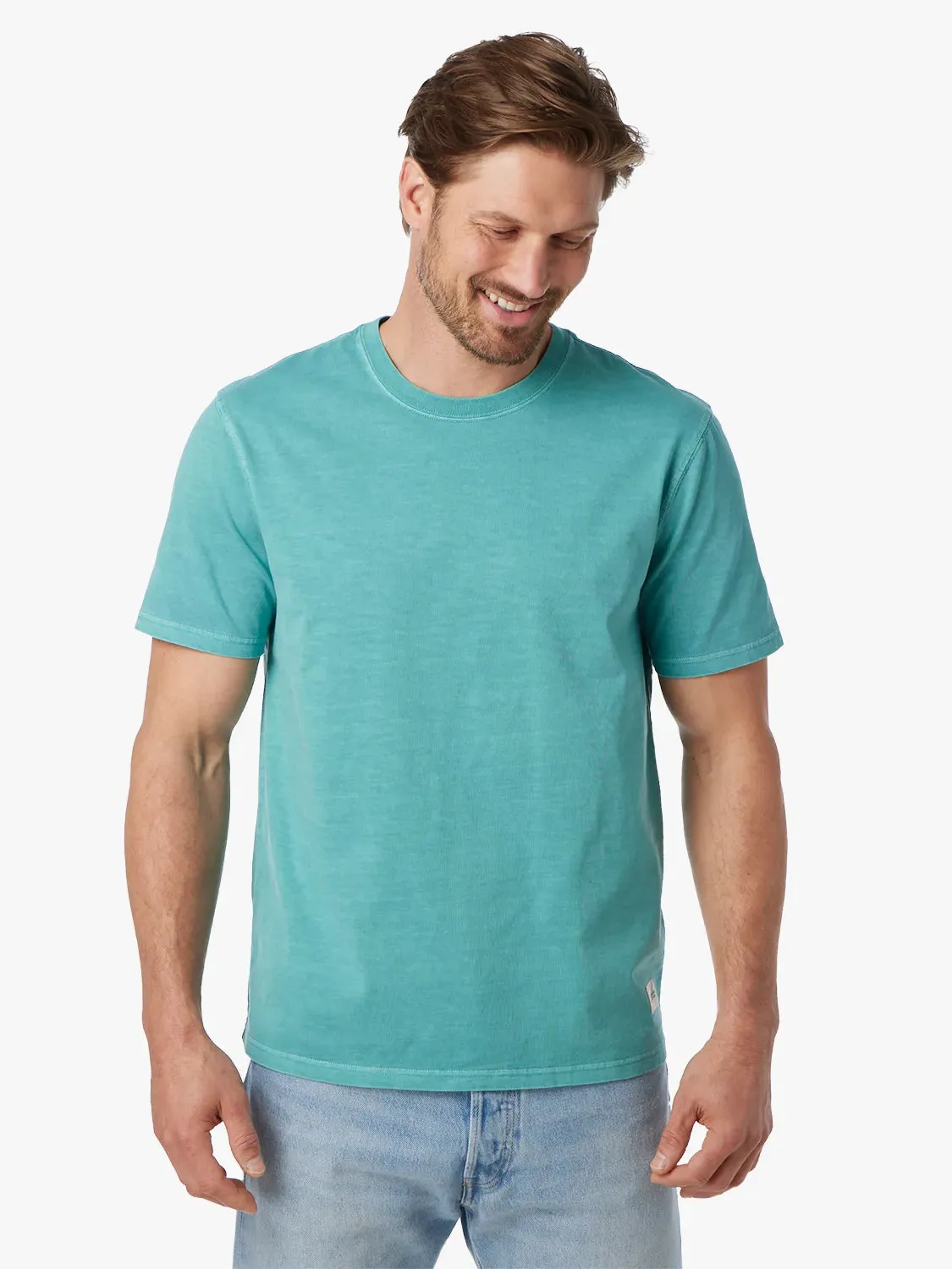 Saltaire Tee | Antigua Sand
