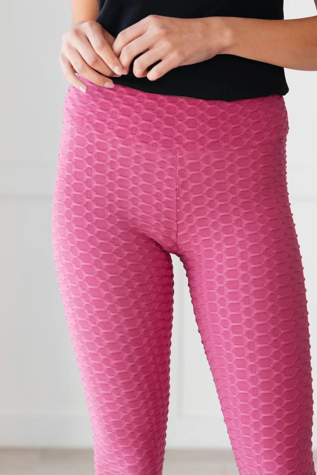 Seamlessly Cool Leggings in Pink