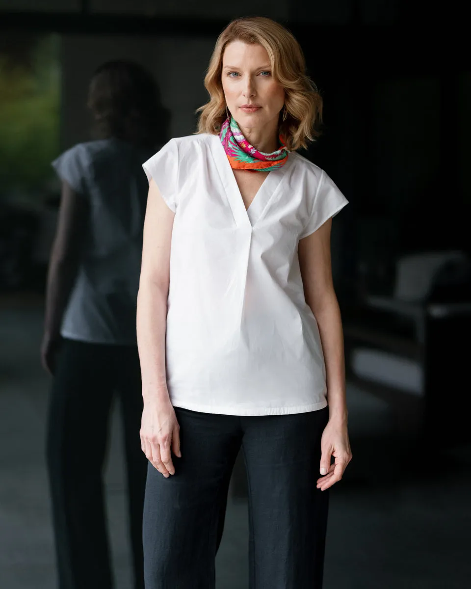 Short Sleeve Liberty Blouse - Available May 15TH