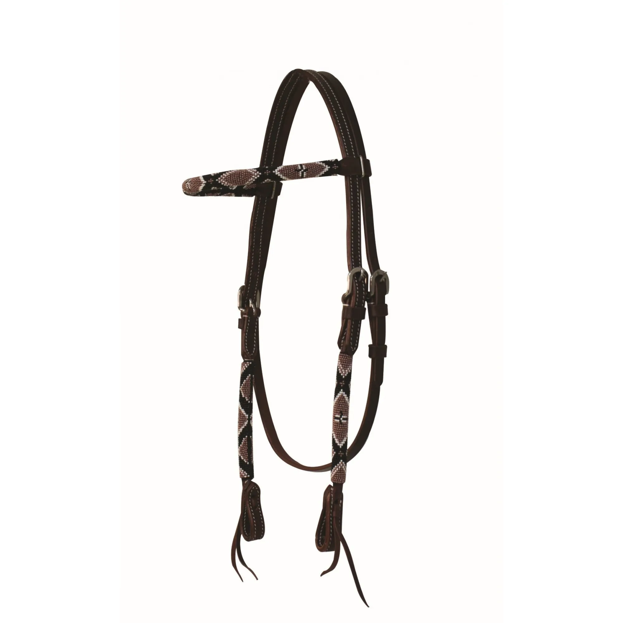 SIERRA Gentry Beaded Brow Headstall