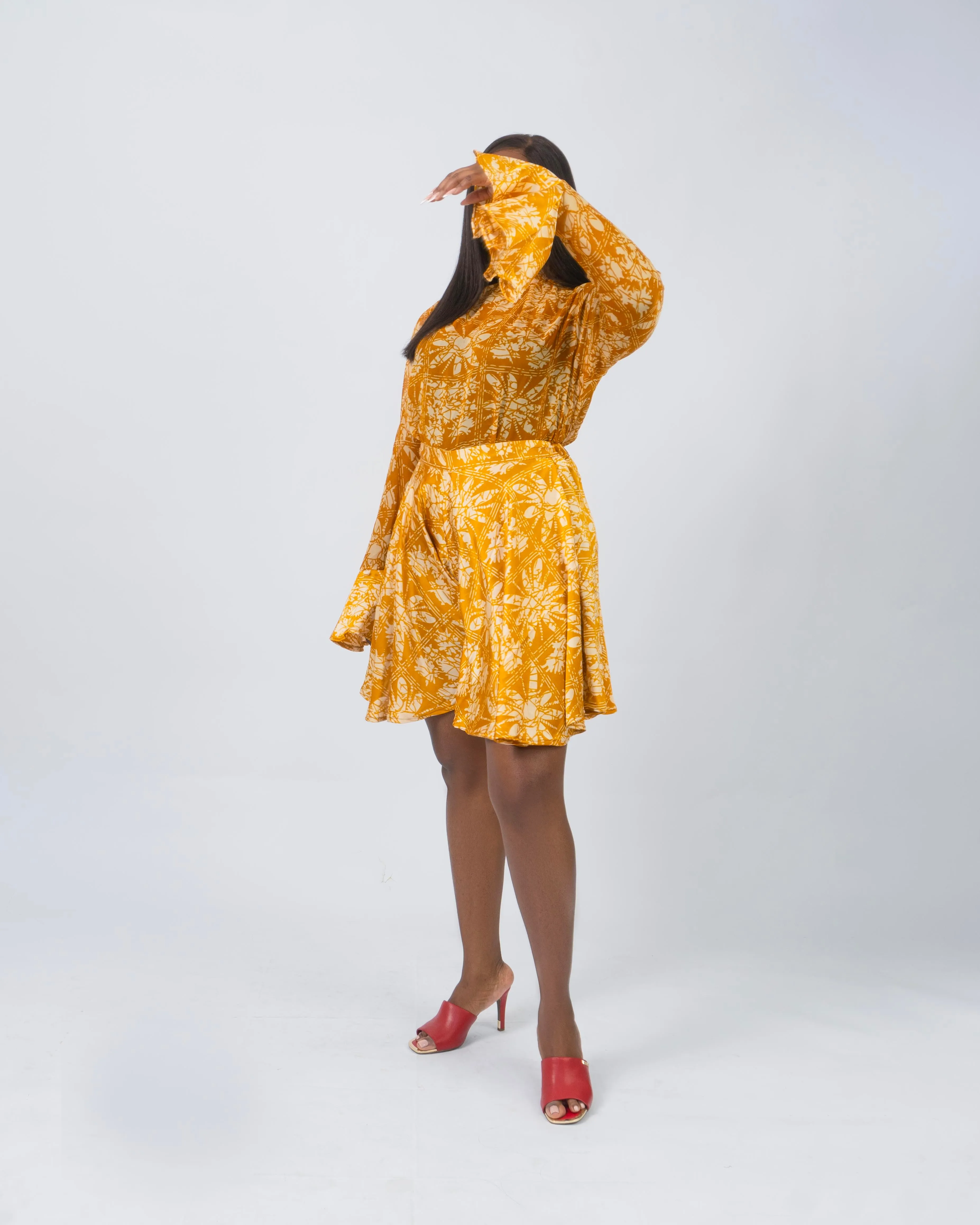 Silk Flare Short Sets