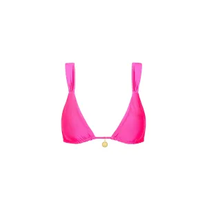 Slide Bralette Bikini Top - Posh Pink