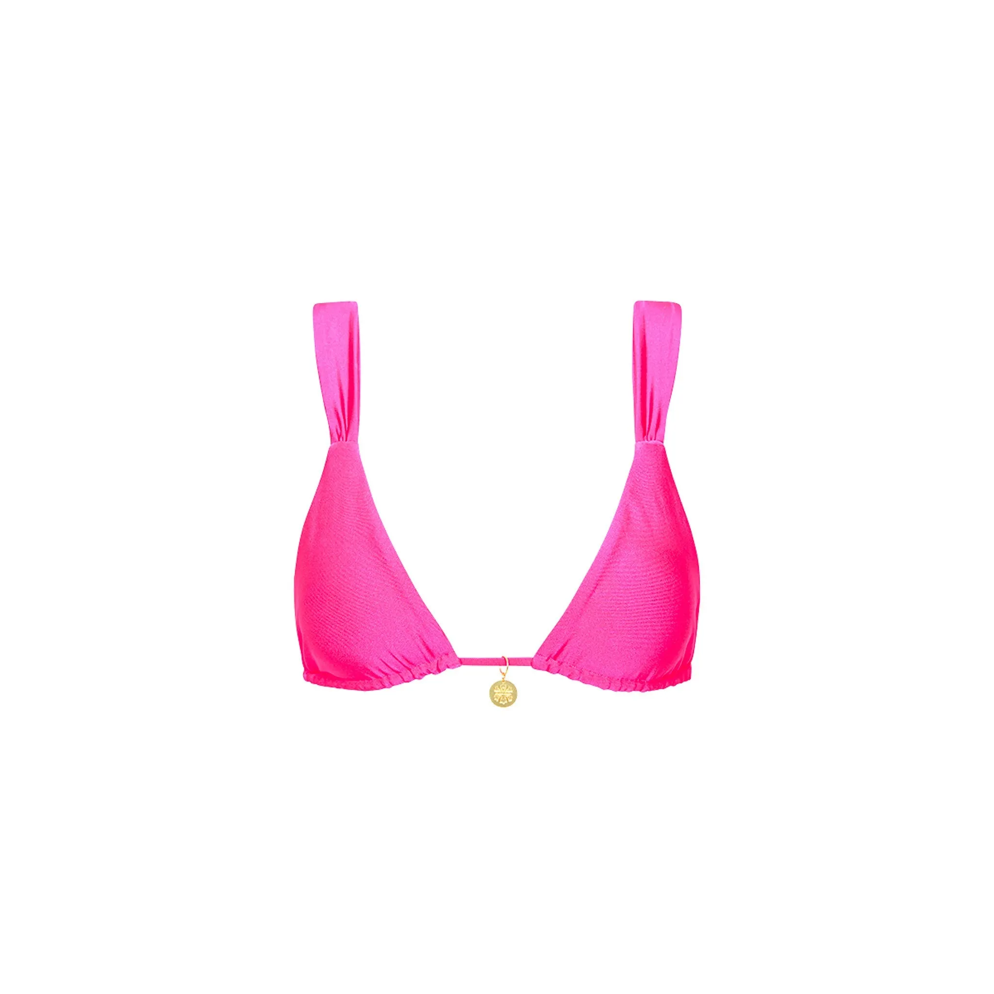 Slide Bralette Bikini Top - Posh Pink