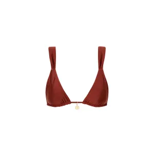 Slide Bralette Bikini Top - Sweet Cinnamon