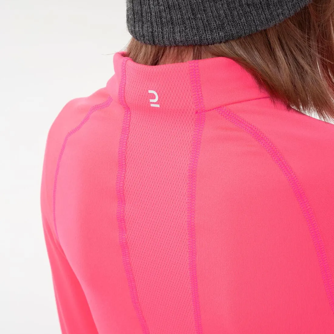 Sous-vêtement thermique de ski enfant - BL500 -  haut rose