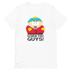 South Park 8-Bit Cartman Screw You Guys Short Sleeve T-Shirt