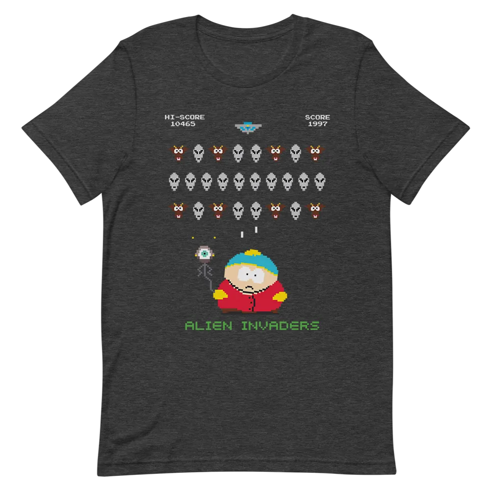 South Park Alien Invaders Adult Short Sleeve T-Shirt