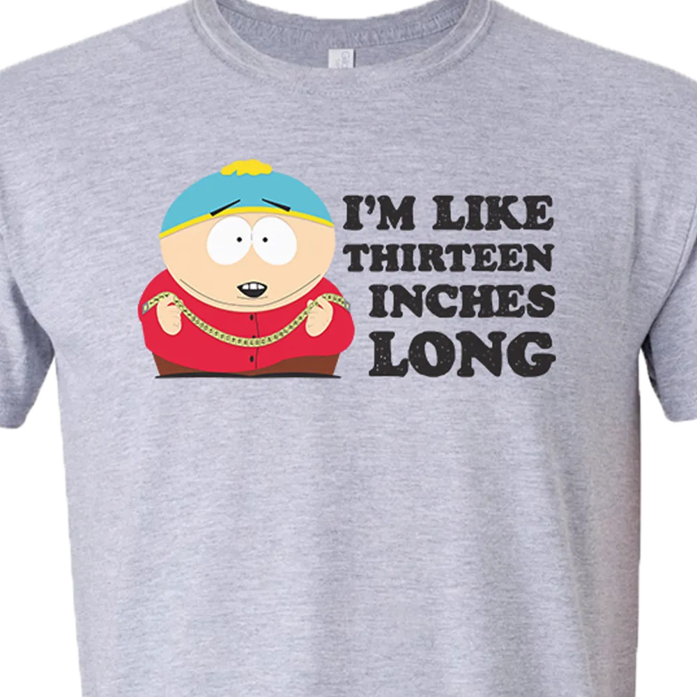 South Park Cartman 13 Inches Long Adult Short Sleeve T-Shirt
