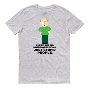 South Park Mr. Garrison Stupid People Adult Short Sleeve T-Shirt