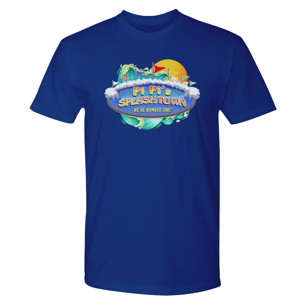 South Park Pi Pi's Splashtown Adult Short Sleeve T-Shirt