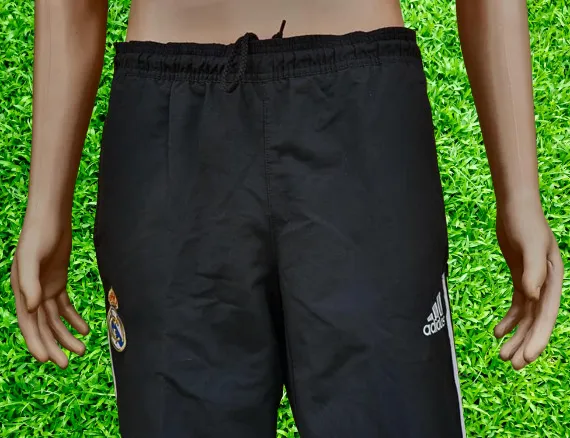 SPANISH LA LIGA REAL MADRID 2007-2008 LA LIGA CAMPEON PRESENTATION & TRAINING ADIDAS PANTS MEDIUM 36/38  # 050295