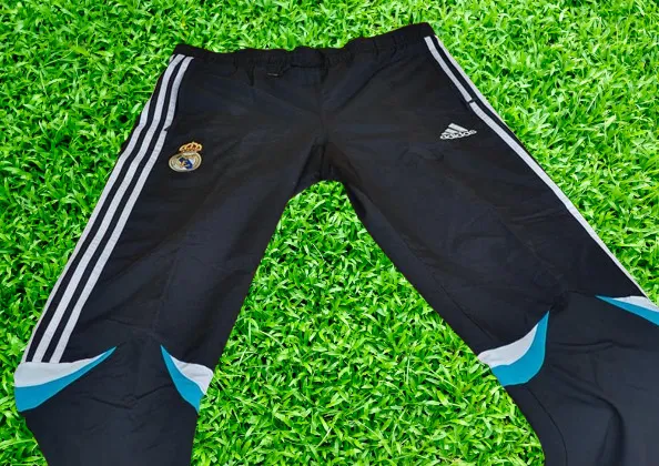 SPANISH LA LIGA REAL MADRID 2007-2008 LA LIGA CAMPEON PRESENTATION & TRAINING ADIDAS PANTS MEDIUM 36/38  # 050295